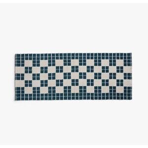 24”x62" Cotton Tile Tub Bath Mat - Blue Cove - Parachute NEW